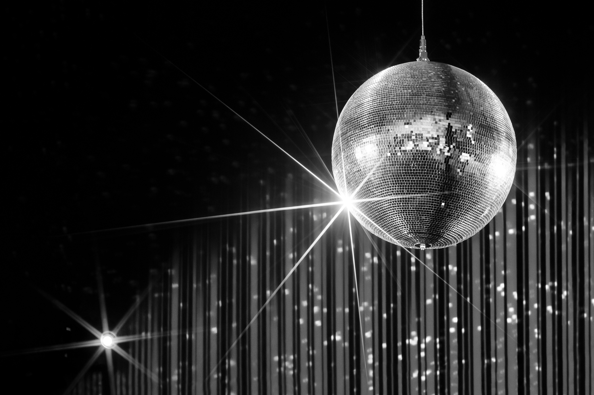 Nightclub disco ball
